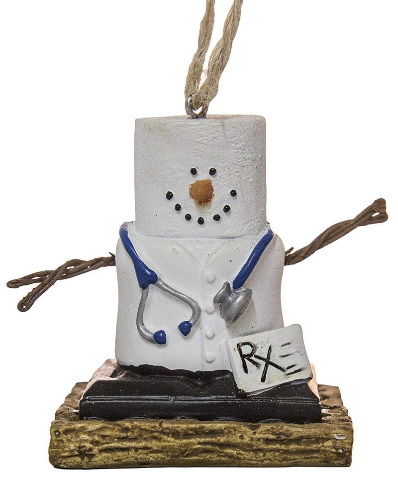 Midwest-CBK S'Mores Doctor Resin Christmas/Everyday Ornament